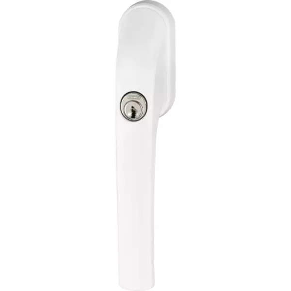 Poignée de fenetre - ABUS - FG300 W CL/DFNLI - Double protection - Testée DIN 18267 - Blanc