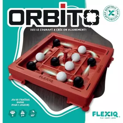 Orbito: Jeu de Société Compact - Dimensions: 26x26x7 cm