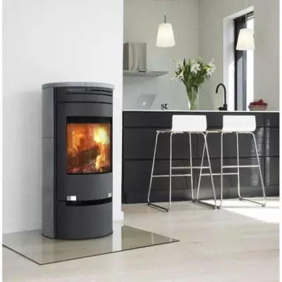 Poêle à bois ADURO 1.1SK 50315 6 KW - Stratite Gris