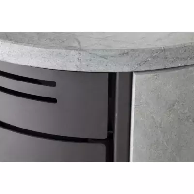 Poêle à bois ADURO 1.1SK 50315 6 KW - Stratite Gris