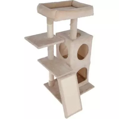 Arbre à chat moelleux 100 cm Alessia - Kerbl - Alcôve double