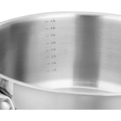 Faitout Marmite Arthur Martin 36cm Inox avec Couvercle - Induction