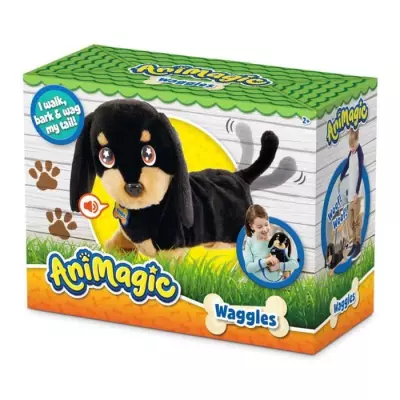 Découvrez ANIMAGIC - Waggles en balade : peluche ludique de 30x22x12 cm Découvrez ANIMAGIC - Waggles en balade : peluche ludique de 30x22x12 cm