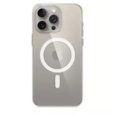 Coque transparente MagSafe pour iPhone 15 Pro Max - Protection optimale