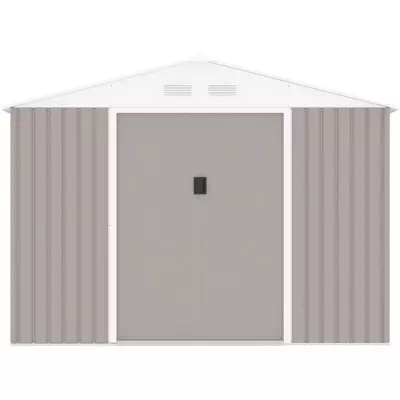 Abri de jardin métal VENUS 5,29m² - Kit d'ancrage inclus