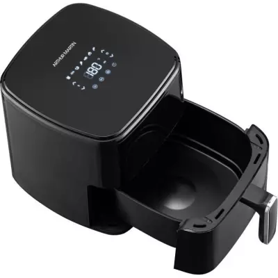 Friteuse sans huile ARTHUR MARTIN - Airfryer 5 L 1400W - Écran tactile - 7 pré-réglages - Noir