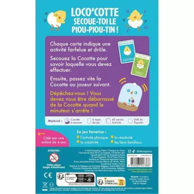 Découvrez Loco'Cotte : Jeu de plateau compact ~