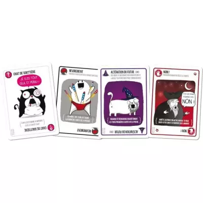 Jeu d'ambiance explosif pour adultes: Exploding Kittens Édition Festive
