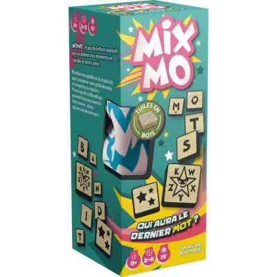 Jeu de société Mixmo - Construisez votre grille de mots