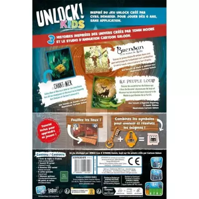 Découvrez Unlock! Kids : Histoires de l'île d'Emeraude