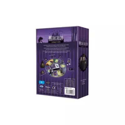 Jeu de plateau Mercredi - L'attaque du Hyde | Dimensions colis: 26x19x6 cm