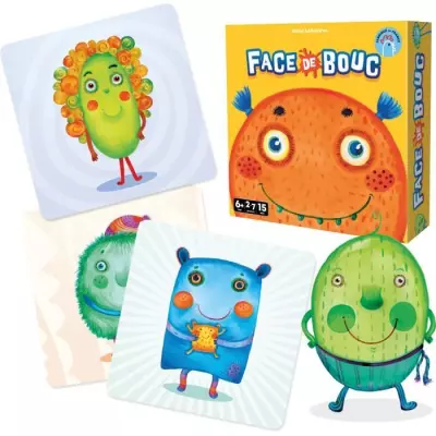 Face de bouc - Jeu de mémoire créatif dès 6 ans