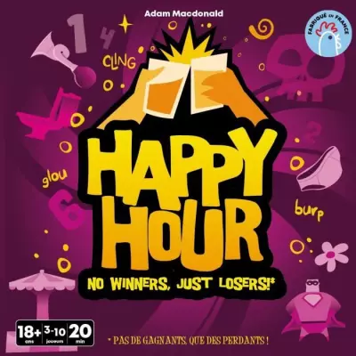 Profitez de l'heure du bonheur avec Happy Hour - Asmodee - Dès 14 ans