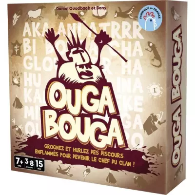 Devenez le chef du clan avec Ouga Bouga - Jeu de société - À partir de 7 ans Devenez le chef du clan avec Ouga Bouga - Jeu de société - À partir de 7 ans