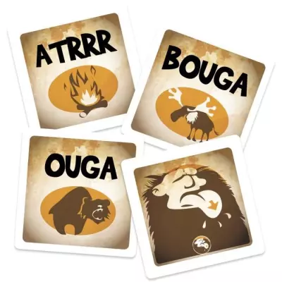 Devenez le chef du clan avec Ouga Bouga - Jeu de société - À partir de 7 ans Devenez le chef du clan avec Ouga Bouga - Jeu de société - À partir de 7 ans
