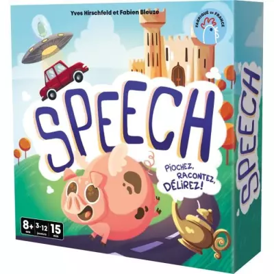Invente une histoire avec Speech - Asmodee - Jeu de société innovant