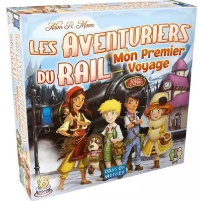 Découvrez les Aventuriers du Rail Mon Premier Voyage - Jeu de société