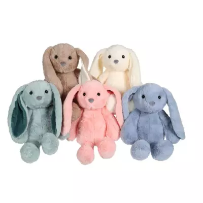 Peluche Trendy Bunny Rose Poudré - 28 cm
