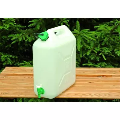 Jerrycan extra-fort 5L Blanc et vert - Camping-car