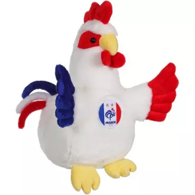 Peluche Coq FFF Sonore - GIPSY TOYS - 25 cm - Peluche de Collection