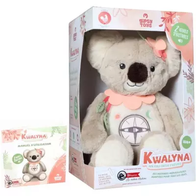 Peluche interactive KWALYNA - Conteuse d'Histoires - 2h de Contes