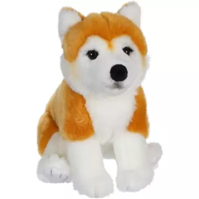 Peluche Chien Shiba GIPSY TOYS - Assis, 25 cm - Câlin garanti!