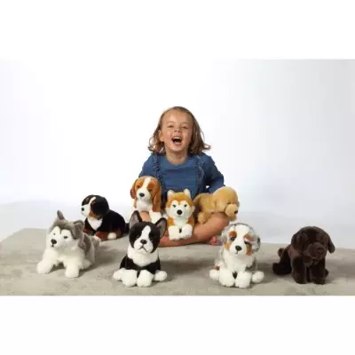 Peluche Chien Beagle GIPSY TOYS - Assis, 25 cm - Jouet Doux et Adorable Peluche Chien Beagle GIPSY TOYS - Assis, 25 cm - Jouet Doux et Adorable