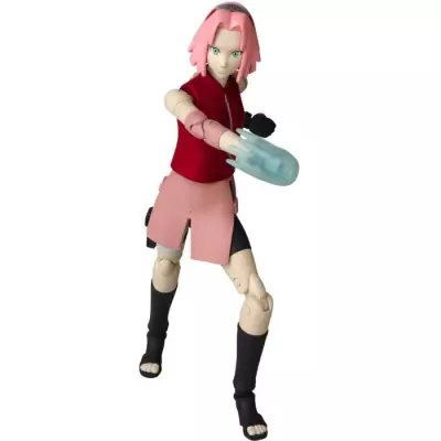 Figurine Anime Heroes BANDAI Naruto Shippuden Haruno Sakura - 16 points articulation