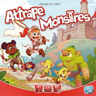 Attrape Monstres - Asmodee: Jeu de Société Amusant (27x27x6 cm)