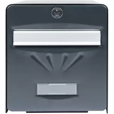 Boîte aux lettres Balnéaire en acier galvanisé - Gris anthracite Boîte aux lettres Balnéaire en acier galvanisé - Gris anthracite