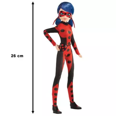 Poupée Ladybug Miraculous 26 cm - Costume inédit - FIGURINE MINIATURE
