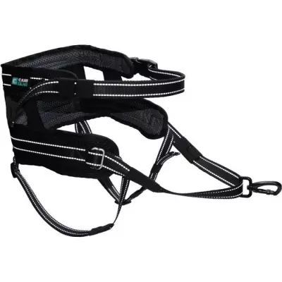 Baudrier OLYMPIA Ergonomique Noir - Confort pour animaux - 