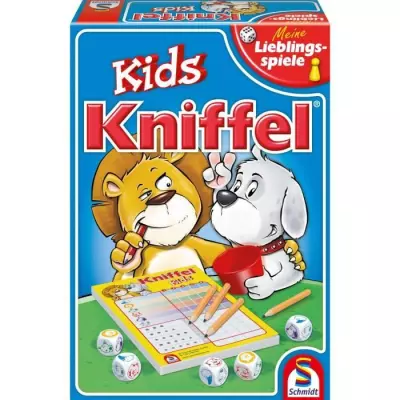 Jeu de société Kniffel Kids - Dés amusants - 15 min - Intérieur