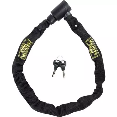 Antivol vélo chaîne BURG WACHTER 580 90 BLACK - Acier 6mm