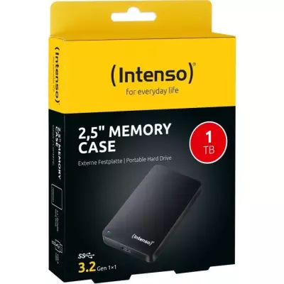 Disque dur externe portable INTENSO - 1 To - Anthracite