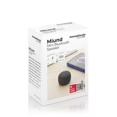 Mini Enceinte Portable et Rechargeable sans Fil Miund InnovaGoods
