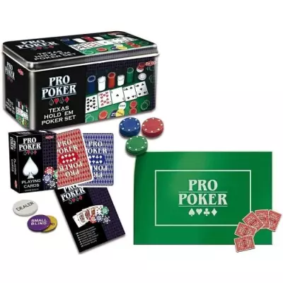 Coffret Métal Propoker TACTIC - Jeu de carte - Mixte - 60 min - Dès 11 ans