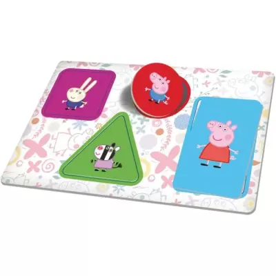 Bureau d'activités Peppa Pig Super Desk - 10 jeux éducatifs