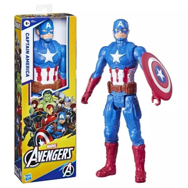 Marvel Avengers AVN TITAN HERO FIGURE CAPTAIN AMERICA