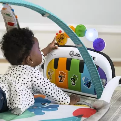 Tapis d'éveil bébé évolutif 4-en-1 - Kickin' Tunes - Mult Tapis d'éveil bébé évolutif 4-en-1 - Kickin' Tunes - Mult