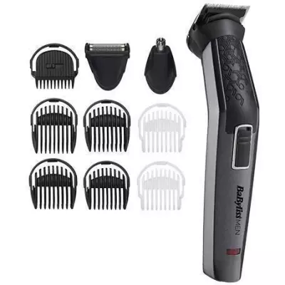 Tondeuse Babyliss MEN MT727E - 10 en 1 - Lames en carbone-titane - Autonomie 60 min Tondeuse Babyliss MEN MT727E - 10 en 1 - Lames en carbone-titane - Autonomie 60 min
