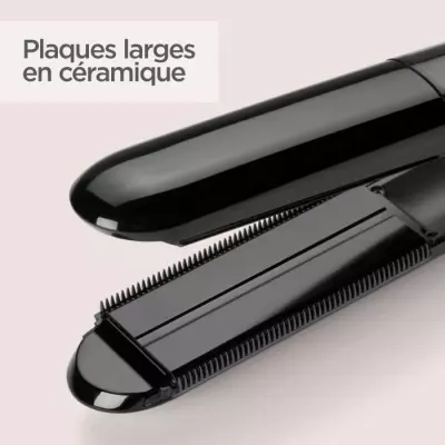 Lisseur vapeur BaByliss ST492E - Plaques XL - Performances exceptionnelles