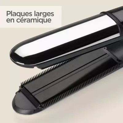 Lisseur Babyliss ST496E: Vapeur et Brillance