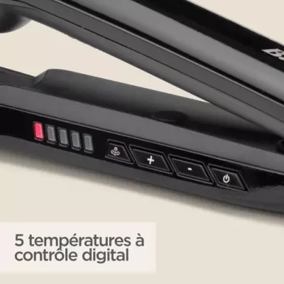 Lisseur Babyliss ST496E: Vapeur et Brillance