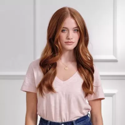 Fer à boucler BABYLISS C457E - Ovale - 6 Températures - Rose et Noir