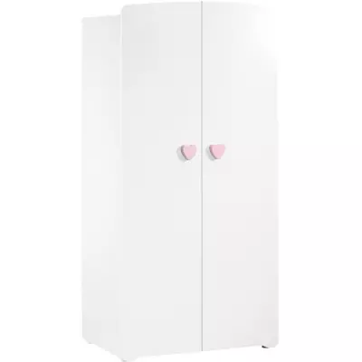 Chambre bébé trio Basic coeur - Ensemble complet blanc - Babyprice