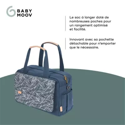 Sac à langer Babymoov Day to Day - Pratique et stylé, 23L !
