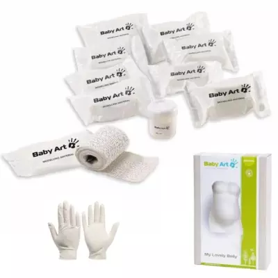 BABY ART My Lovely Belly - Kit Moulage Ventre Femme Enceinte BABY ART My Lovely Belly - Kit Moulage Ventre Femme Enceinte
