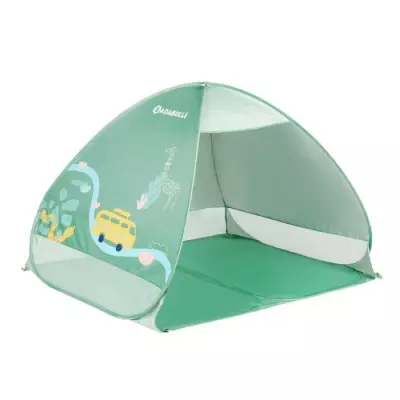 Tente anti-UV bébé Badabulle, protection FPS 50+ - Vert
