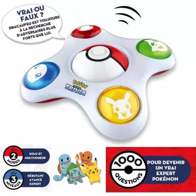 Testez vos connaissances Pokémon avec le Dresseur Quiz Bandai !